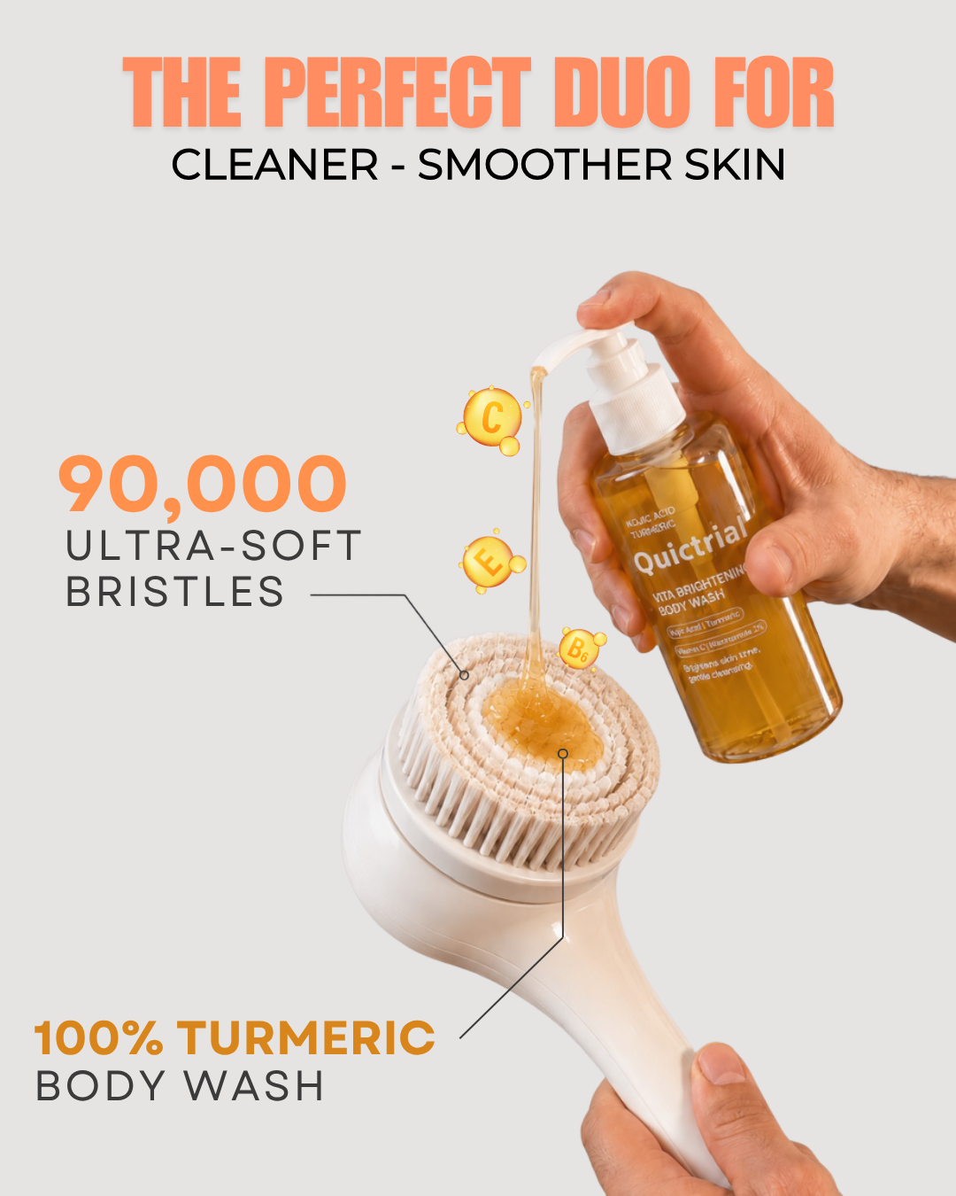 Quiettrial Electric Body Brush 1