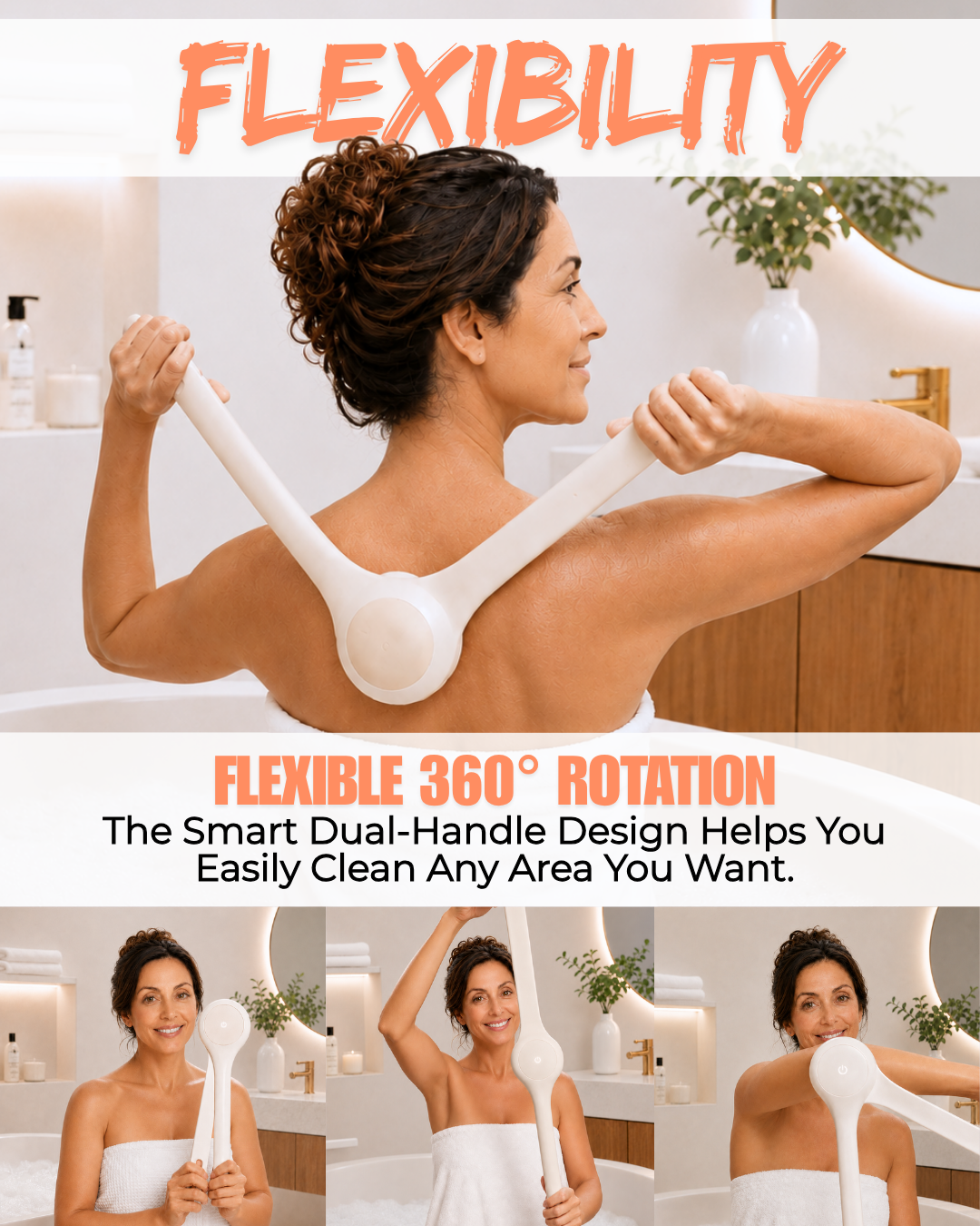 Quiettrial Electric Body Brush