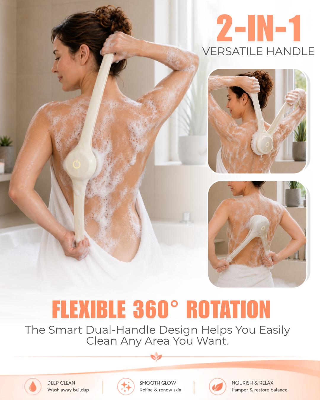 Quiettrial Electric Body Brush 1