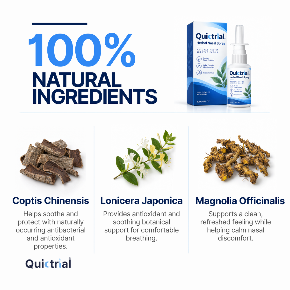 Quiettrial® Herbal Nasal Spray