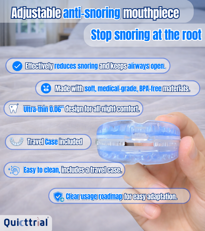 QuietTrial Plus+ Anti-Snoring Mouthpiece