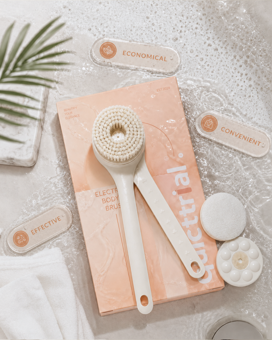 Quiettrial Electric Body Brush 1