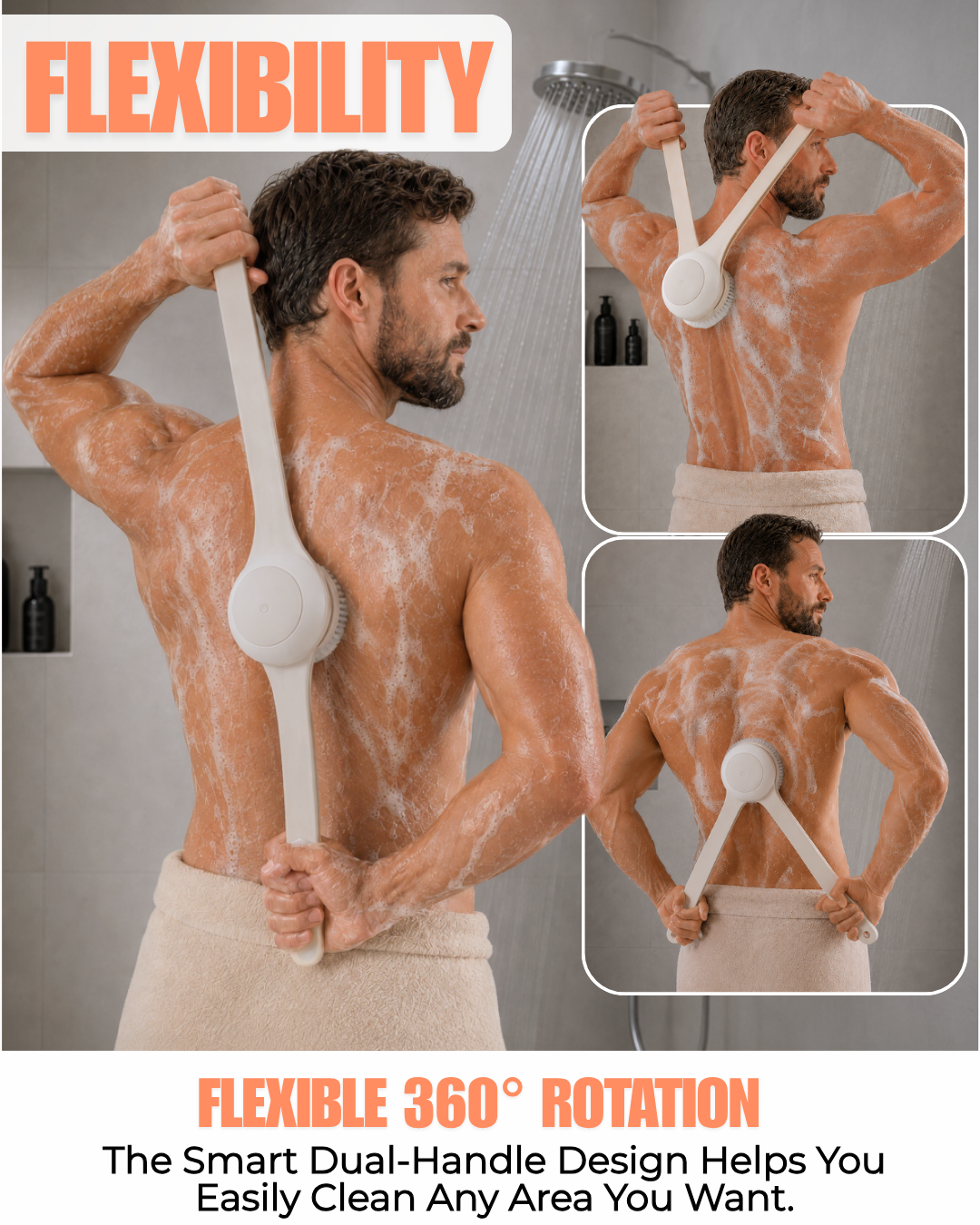 Quiettrial Electric Body Brush